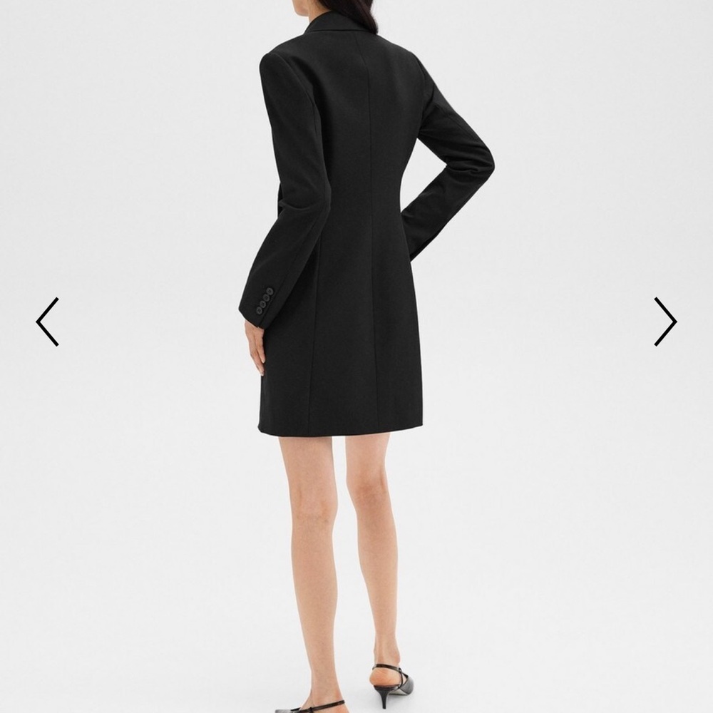 Theory blazer dress in stretch wool - Picture 3 of 9